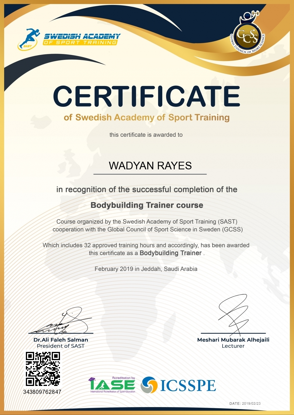WADYAN RAYES